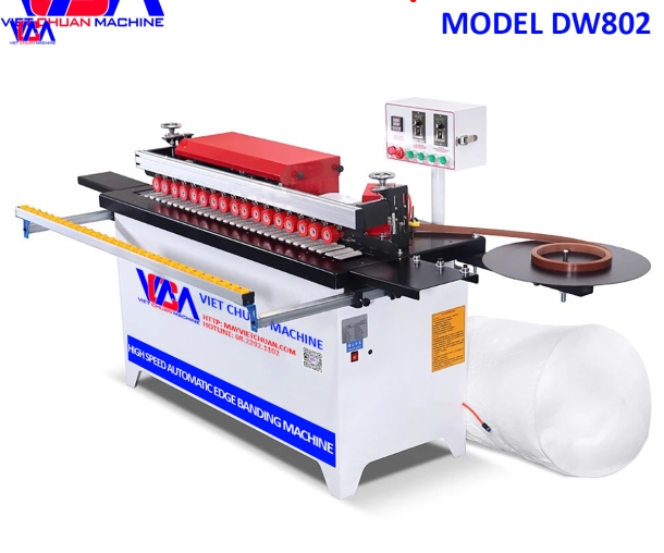Máy dán cạnh mini 5 chức năng DW802